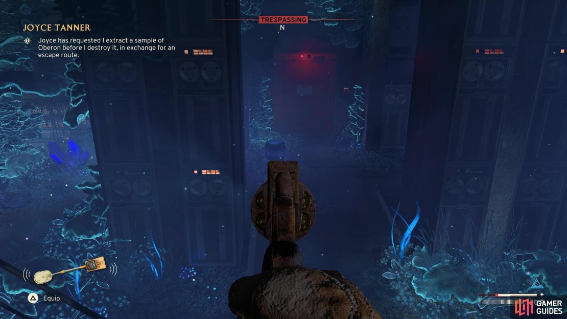 Shoot the explosive plant near the store room first.