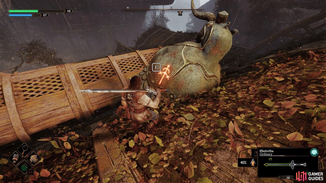 The Sigil for Dharas is on the statue head above the Throne Room Anvil. This will move if you go to Doyens Grave before getting this.