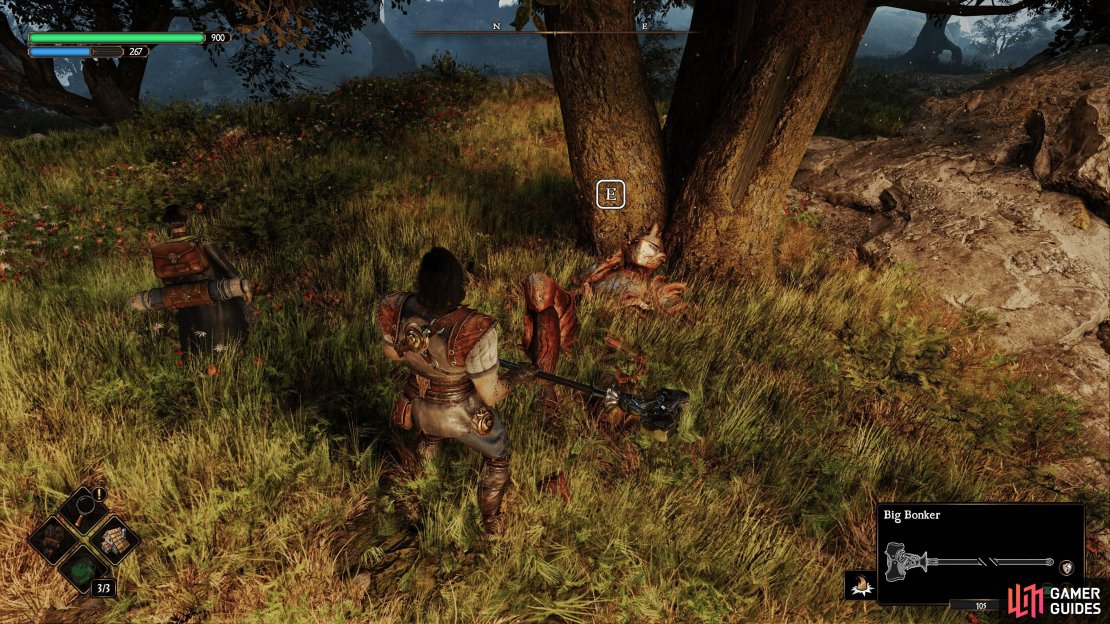 Val-Reec&rsquo;s corpse is by the trees in the Hollow Plain. Go behind the anvil, go left, and left again.