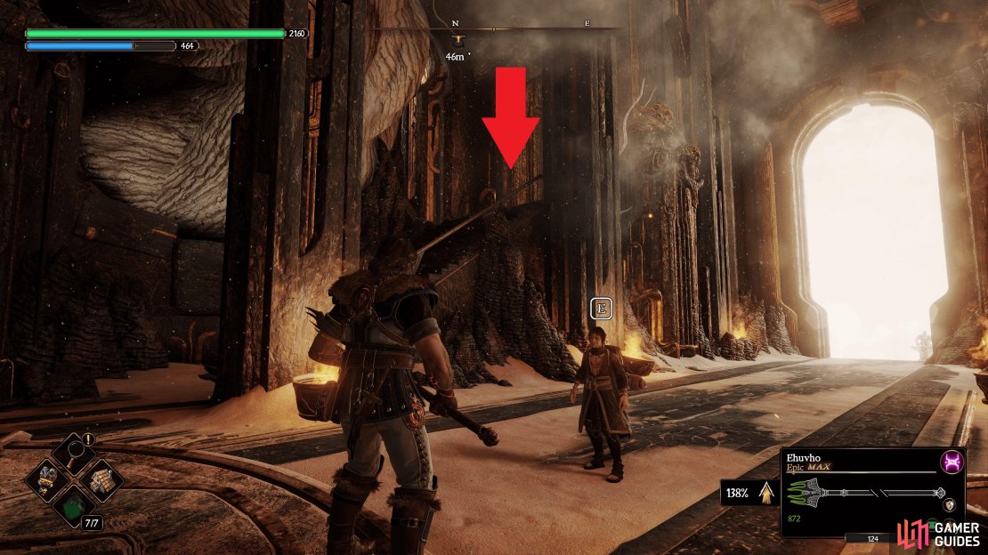 Vidit is in Dhyrias&rsquo; Forge. Go up the right set of stairs to find him.