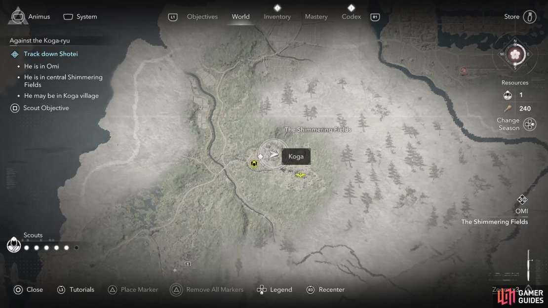 It&rsquo;s no surprise that the leader of the Koga will lead you to Koga village.
