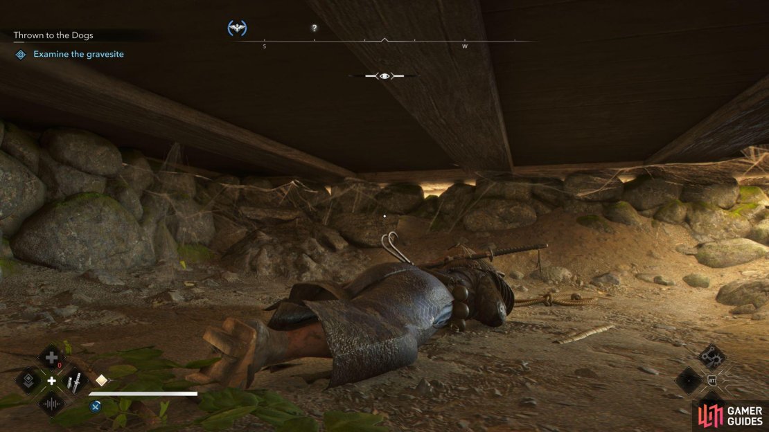 The key location is underneath the floorboards of a building on the farm
