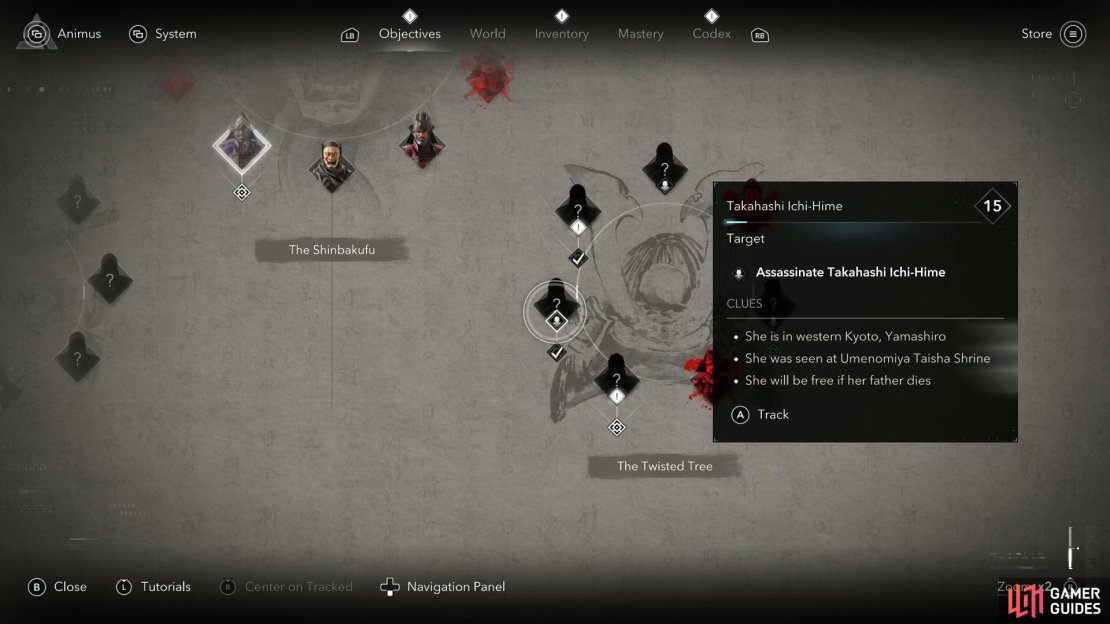 You can choose to kill or spare this target.