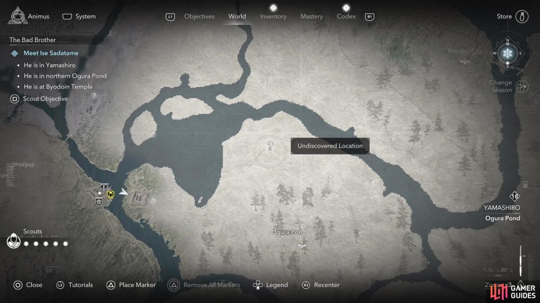 You&rsquo;ll need to travel to Byodoin Temple to track down Ise Sadatame.