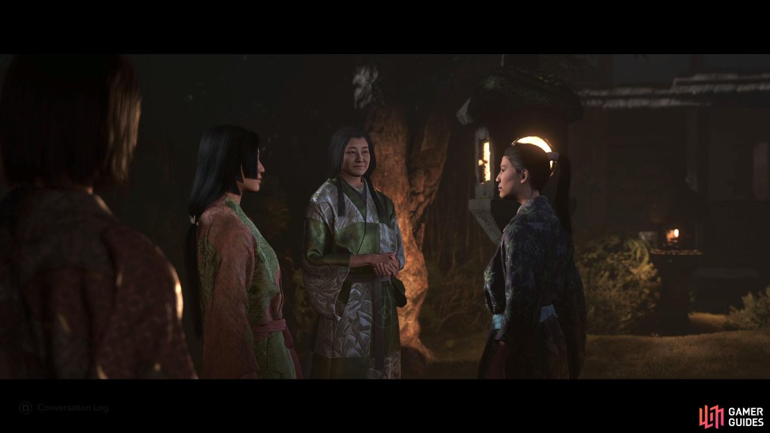 At the Tea Ceremony, you&rsquo;ll have to confront either Otama or Wakasa. Who do you think is one of The Onyo?