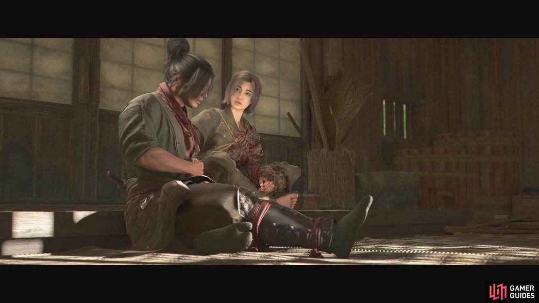 Gennojo is one of the characters that Naoe can romance during the game.