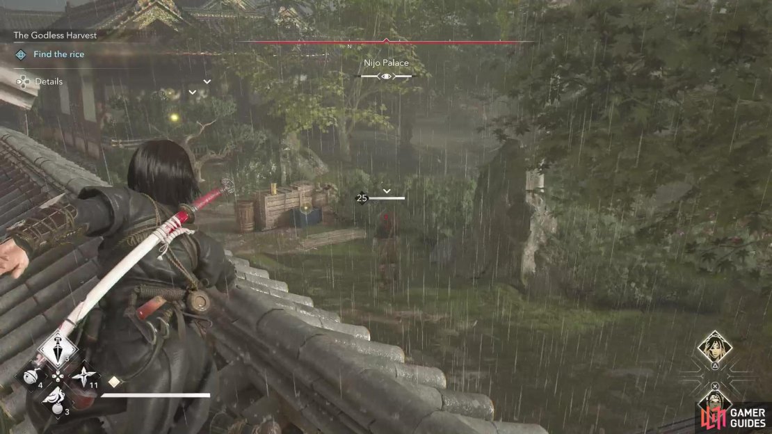 Don&rsquo;t forget about your kunai to make killing enemies from a distance simpler.