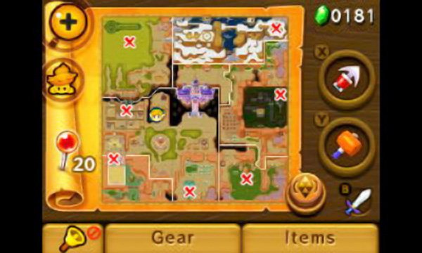 The land of Lorule bears great resemblance to the Dark World from A Link to the Past, both visually and thematically. Many of the areas are the same too, but there are some key differences, like Lorule Castle replacing the golden pyramid in the centre and most key areas can only be reached via the portals (so you can&rsquo;t run from Kakariko Village to the Lost Woods equivilant in Lorule - unlike in A Link to the Past).