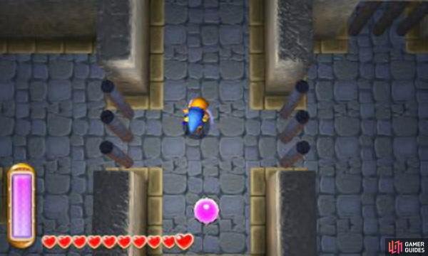 You&rsquo;ll be using the merging ability a lot in this dungeon to skip past the iron bars in numerous rooms.