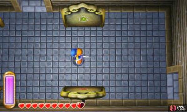 This wall panel will look very familiar when you reach the boss; so keep that in mind if you don&rsquo;t want to use our guide for beating him.