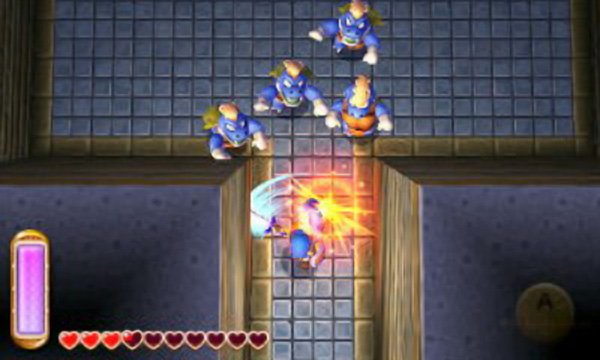 The lizard-like Zazak move slowly, but often appear in groups, which can be intimidating. Stun them with the Tornado Rod when surrounded; otherwise, just swing your sword to keep them at bay. When escorting Thief Girl, don&rsquo;t let them grab her. If necessary, run to a corner and fight them from there.