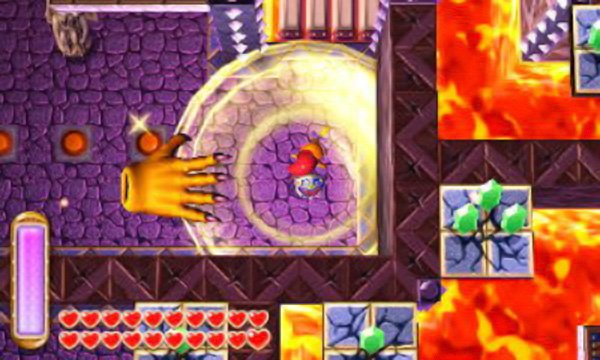Buy yourself more time by killing the hand with a well-timed spin attack (it&rsquo;ll take much longer to reappear if it&rsquo;s been killed previously).