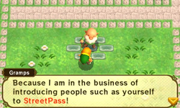 Thanks to the wonders of StreetPass, you can swap data with other players who&rsquo;ve played A Link Between Worlds and setup StreetPass for it. StreetPass communication constantly occurs in the background while your Nintendo 3DS or 2DS is powered on or in sleep mode (but not during local or online play).