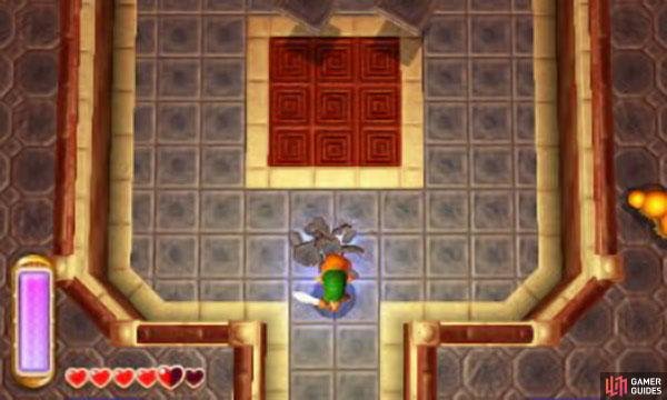 Even the most basic shield will stop these spinning tiles from hurting you. Just give yourself some distance from them and hold up your shield until they&rsquo;re all finished attacking. You won&rsquo;t take a bit of damage this way.