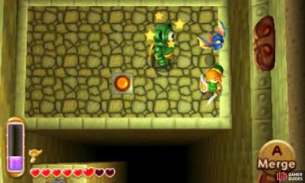 That&rsquo;s no creepy statue, that&rsquo;s a creepy Eyegore. These cyclops statues will awake when Link is near and charge in his direction. Skillfully pop an arrow in their eye to quickly slay them or just violently push them back with your sword. After a while, they will temporarily return to sleep.