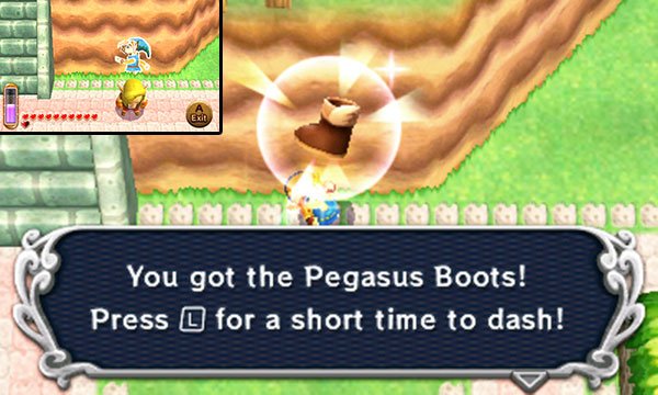 The game doesn&rsquo;t make it completely obvious how to obtain the Pegasus Boots item. We didn&rsquo;t realise until the very end that you could obtain it near the very beginning of the game and we&rsquo;re certain there are others out there like us. To prevent yourself from joining the club, heed our words carefully!