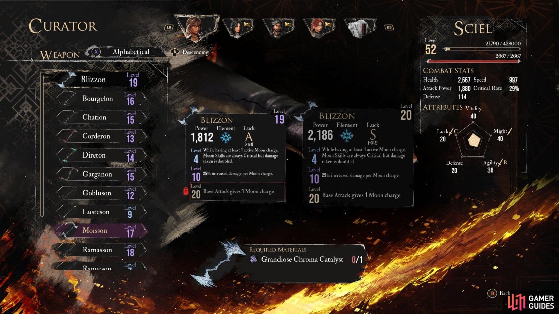 Blizzon has the highest weapon damage in the game.
