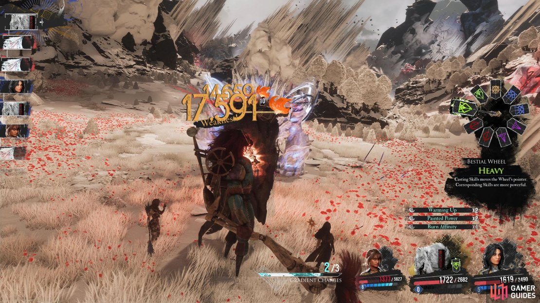 Sakapatate Fire will transform Monoco into the Ultimate Sakapatate, and unleash three volleys of cannon fire at the enemy.