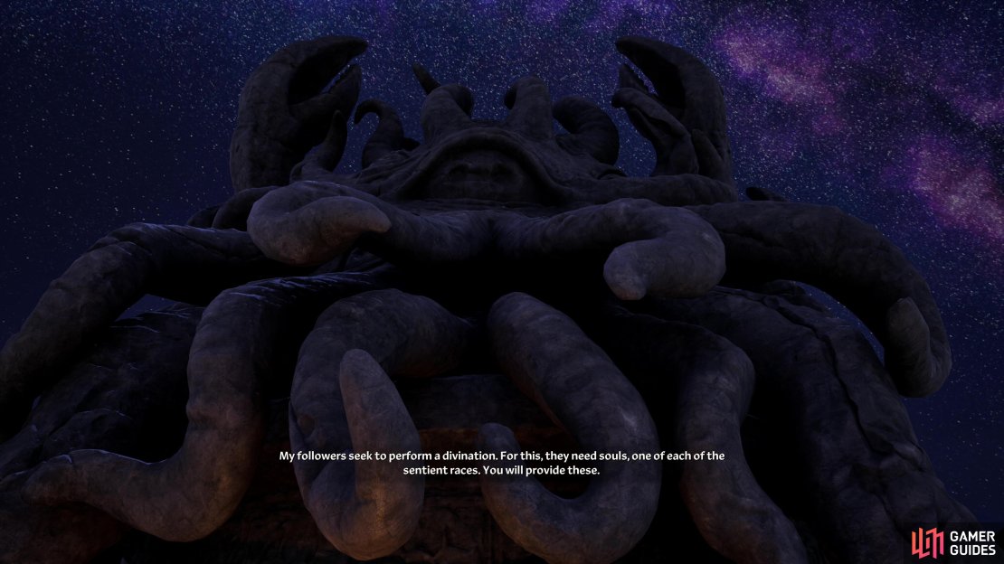 Find the shrine to the eldritch horror that is Hermaeus Mora in the mountains between Bruma and Chorrol,