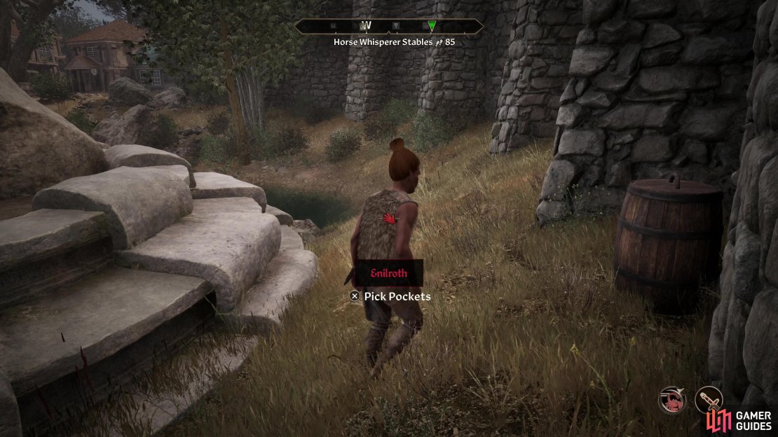 Catch an elf named Enilroth leaving a dead drop,