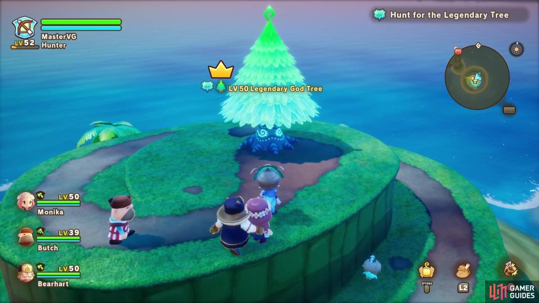 The Divine Log is gotten from this legendary event involving the God Tree.