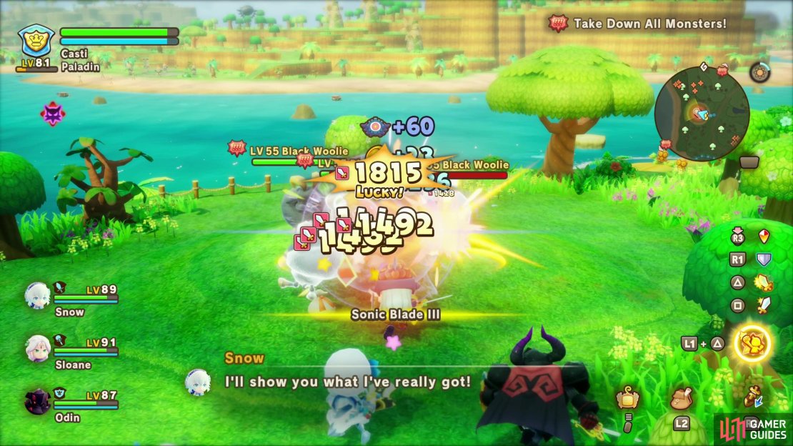 Challenges usually task you with defeating enemies,