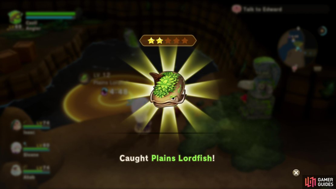 One of the earliest &ldquo;boss&rdquo; fish you&rsquo;ll encounter in the game, the Plains Lordfish dwells in the Banaan Cave.