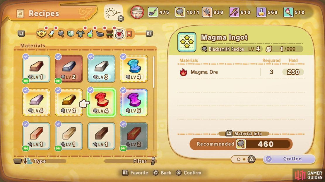 You will need Magma Ore to craft Magma Ingots, a late-game material used to craft a variety of recipes.