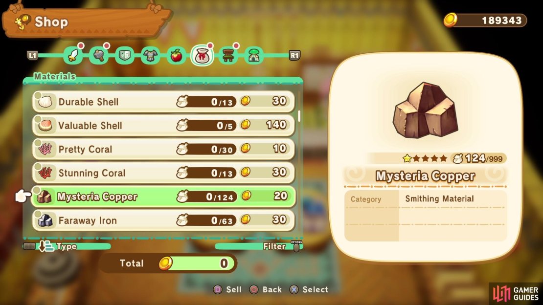 Selling excess materials is a great way to start making some money.