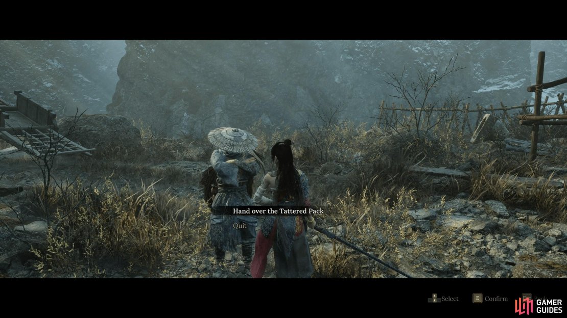 Nian is located at the end of Hillswatch by the stairs leading to the old temple.