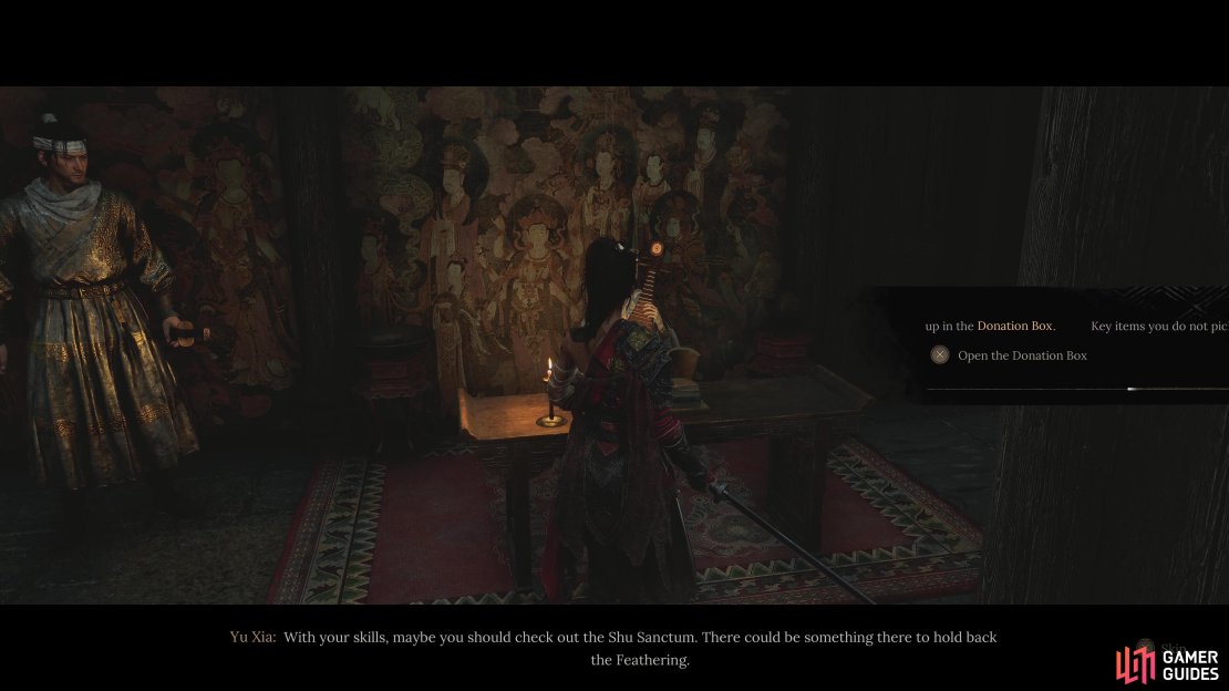 It&rsquo;s hard to miss Yu Xia as you leave Reverent Temple for the first time.