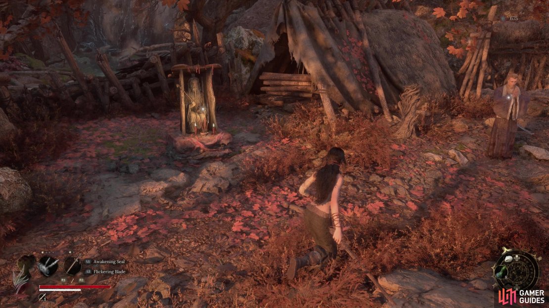 The Refugee Camp is another Shrine that acts like as a hub for many characters.