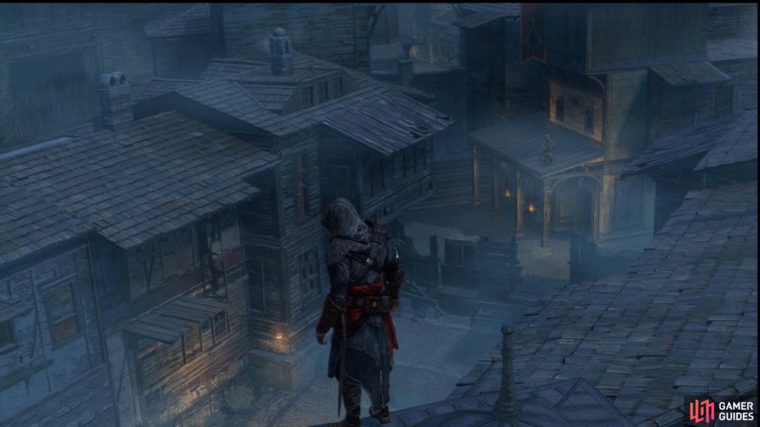 The Den Defense minigame is first introduced in Sequence 2, and can prove to be quite difficult to pull off in later stages of the game.  When you raise your Templar awareness to the max (usually through completing Primary Memories, buying up shops and landmarks, and even just the occasional brawling with Byzatine Templars in the streets, of course), the meter will become a solid bar of red. In this state, doing anything that would normally raise your Templar awareness will return your awareness to secret, and the Templars will launch an assault on one or more of your liberated Assassin Dens.  In this instance, the Den&rsquo;s map icon will flash yellow and you&rsquo;ll be advised to head over there to defend - don&rsquo;t panic though, you won&rsquo;t actually lose the Den unless you fail the defense. However, it does add a significant number of Templars to the area, and will make staff the guard posts with riflemen and make the area restricted.  To defend the Den, you&rsquo;ll need to make your way to the doorway and interact with it while Anonymous, so use your Assassin Signals and ranged attacks to keep them away from you.
