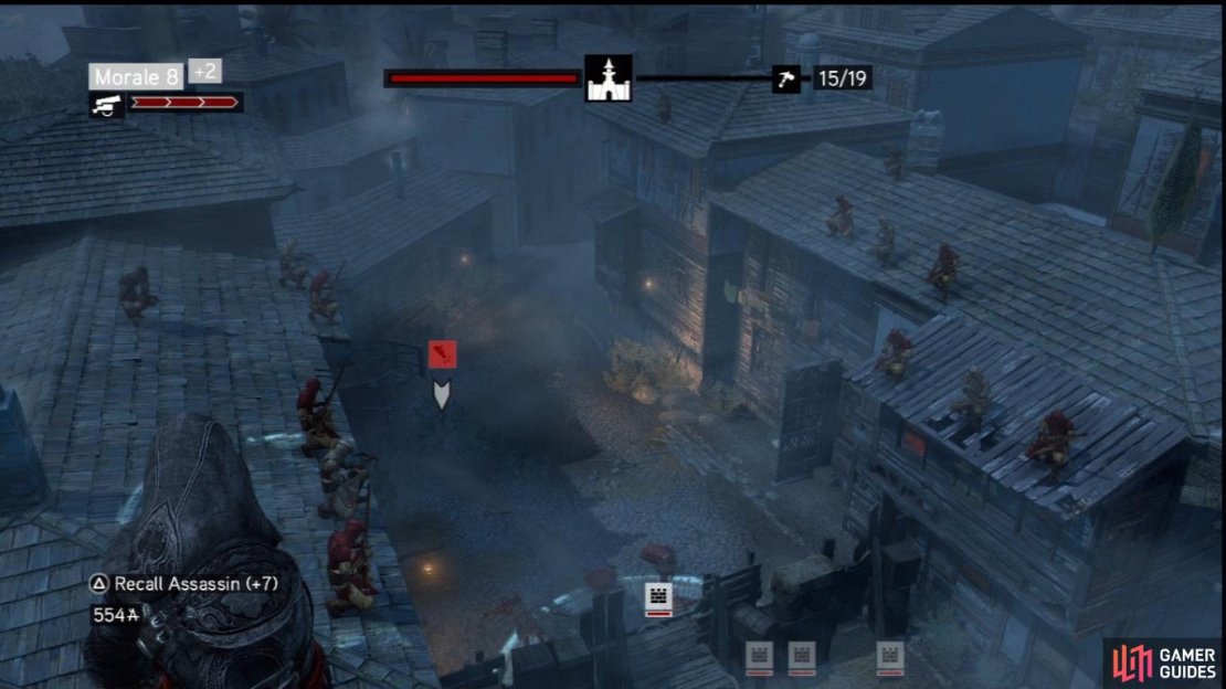 Building as many barricades and riflemen as possible is the key to success in every Den Defense you do! Just remember - if you want a high score don&rsquo;t use the cannon!