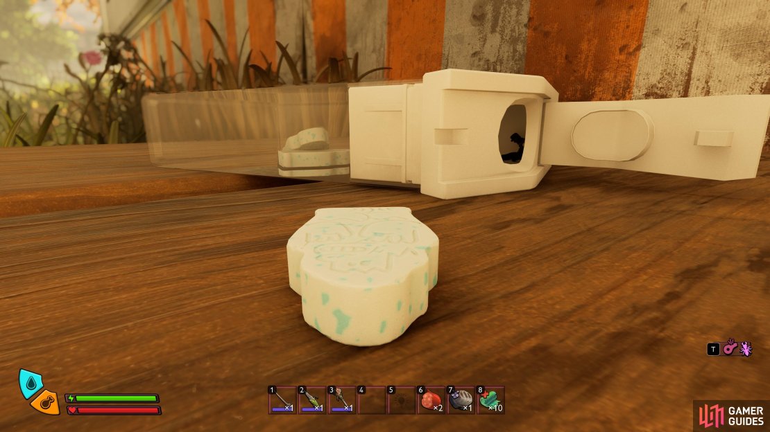 An example of finding Mint Shards via the Fresh Mint resources in Snackbar. Image via Gamer Guides / Obsidian.