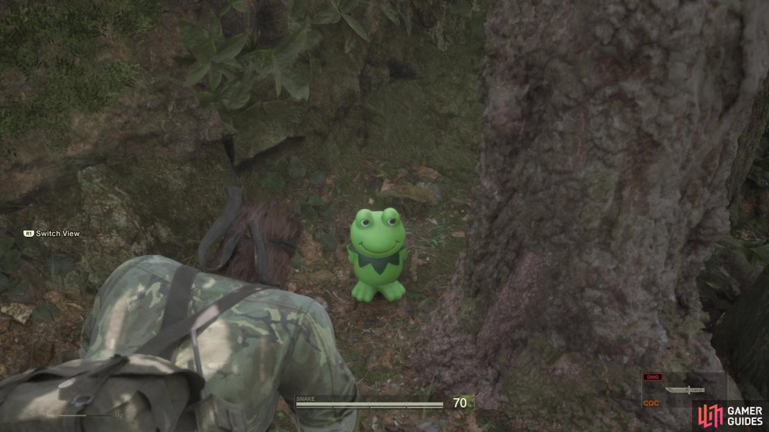 Check the base of the tree in the northeast corner of the Swampland for this Kerotan.