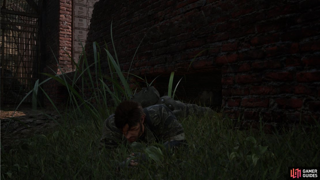 Use the crawlspaces to go underneath the building with Sokolov&rsquo;s room.