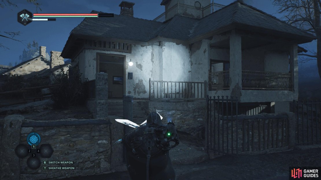 Vitalis&rsquo; home is in the northeast part of Jova, opposite the Blacksmith building.