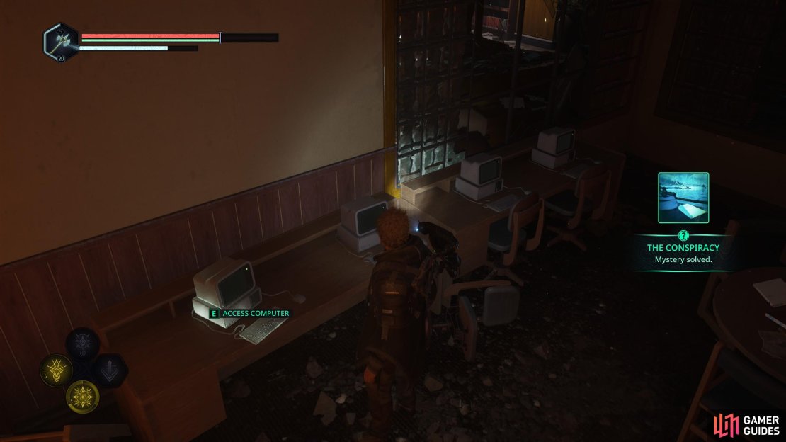 Here&rsquo;s how to solve the Conspiracy Mystery in Hell is Us. Image via Gamer Guides / Nacon.