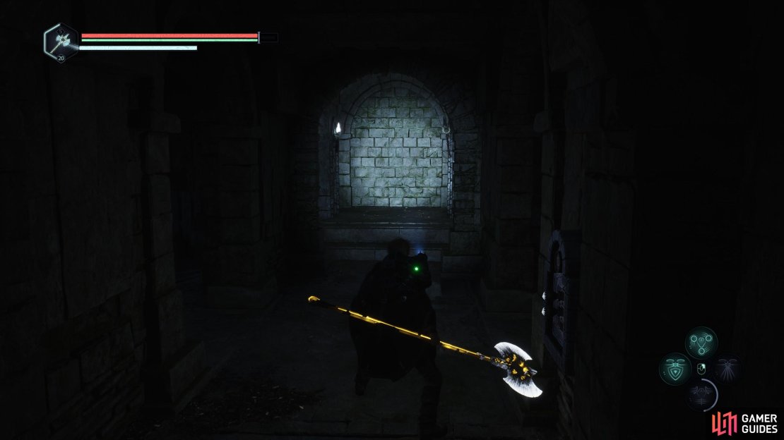 Find the ON soldiers under the Obelisk in the southwest to find these sconces. Image via Gamer Guides / Nacon.
