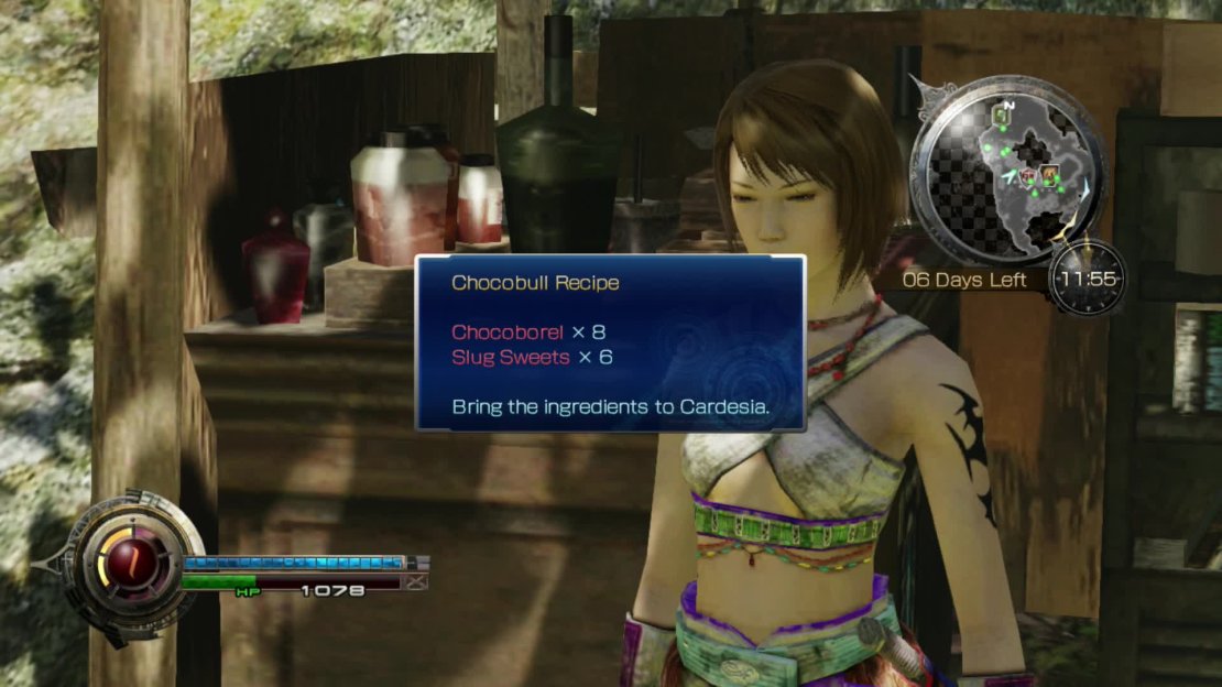 Cardesia can make chocobo medicine as long as you bring the right ingredients. That&rsquo;s why you should collect any plants you see. It&rsquo;s not just for fun you know!
