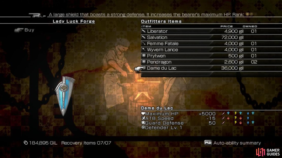 This is a powerful shield and is an upgraded version of the Pendragon.