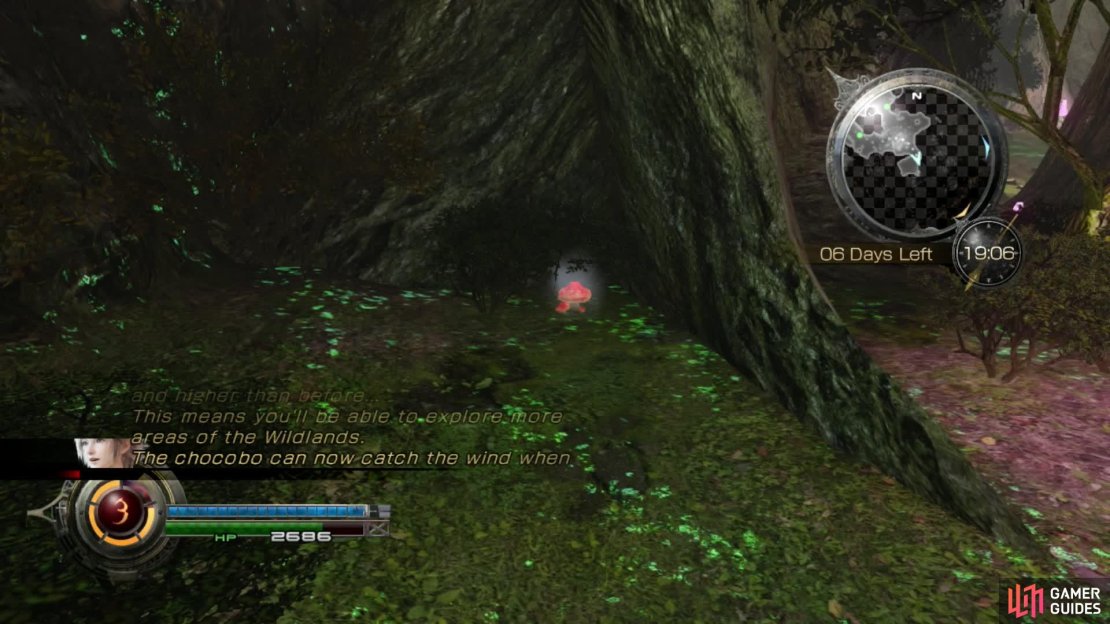 Don&rsquo;t forget to pick up the red Crimm Mushroom in the corner.