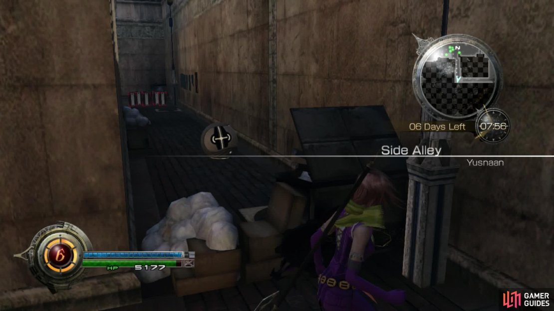 Pay a visit to this little alley to collect the Mage&rsquo;s Gloves.