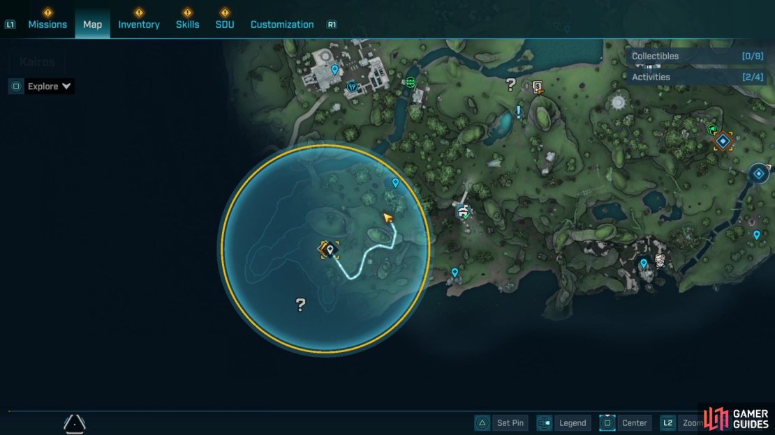 You&rsquo;re only given a general area to search for each Vault Key Fragment.