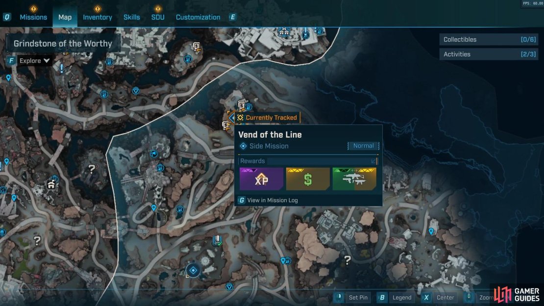 Second vending machine location.