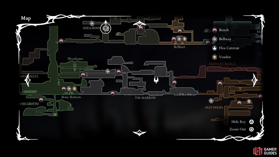 The location of where you&rsquo;ll find the Skull Tyrant.