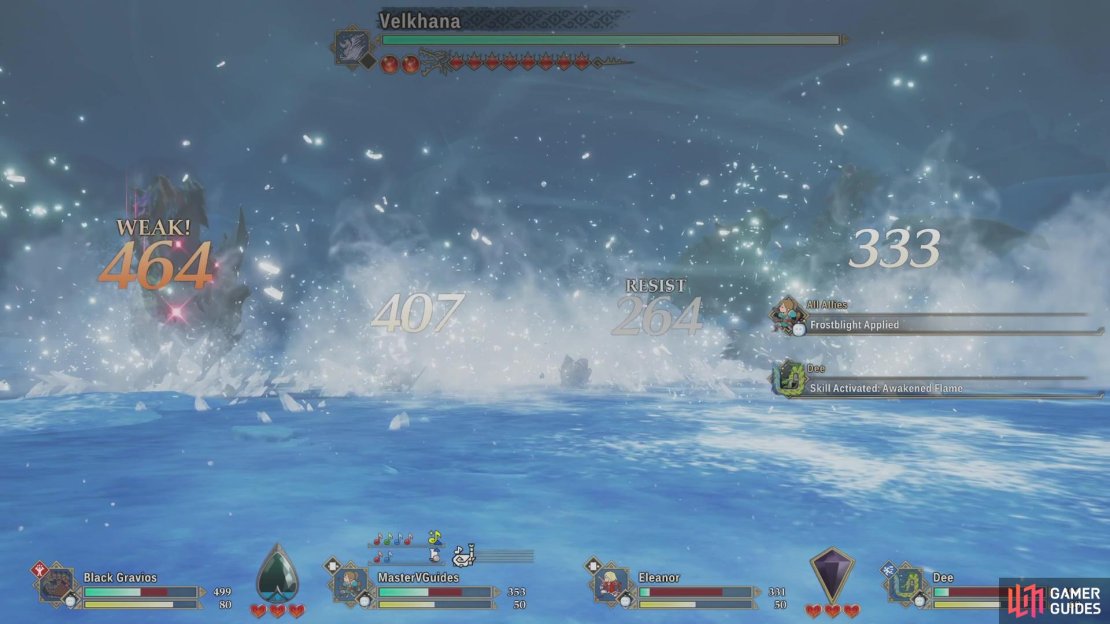 Velkhana has its own unique ailment, called Frostblight.