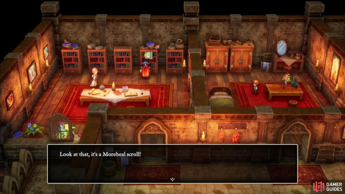 What you don&rsquo;t get from leveling up you&rsquo;ll need to get from Special Scrolls, which can be found in bookshelves,