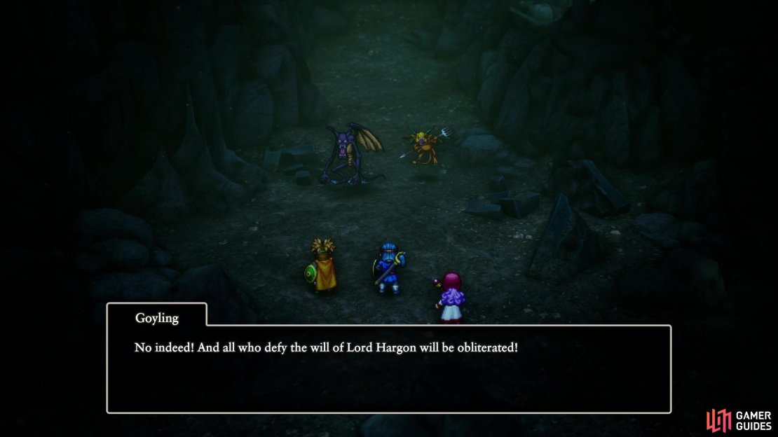Along the southeastern edge of B4 you&rsquo;ll encounter Midnight Manguini and Goyling - two minibosses you&rsquo;ll have to defeat to progress.